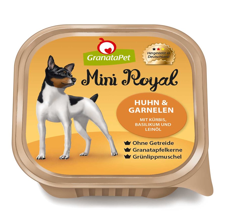 GranataPet Mini Royal Cani Adulti Pollo e Gamberetti