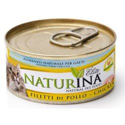 Naturina Elite Filetti di Pollo Gatti Adulti cod. 8034034707071MA

