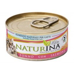Naturina Elite Tonno con Salmone Gatti Adulti cod. 8034034707187MA
