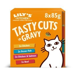 Lily's Kitchen Tasty Cuts in Gravy Gatti Adulti Multipack 8x85 gr