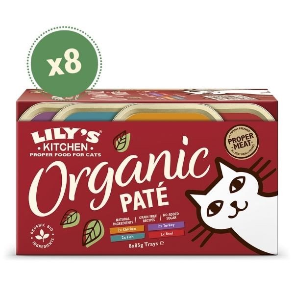 Lily's Kitchen Organic Paté Gatti Adulti Pacco Prova 8x85 gr