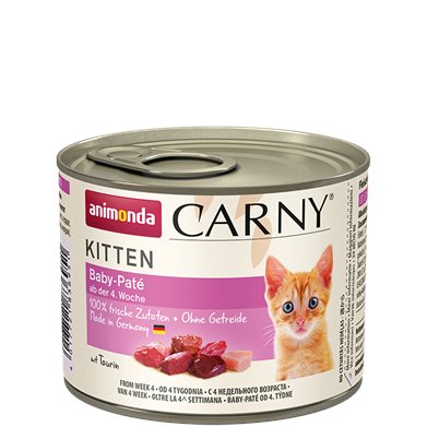 Animonda Carny Kitten Baby Patè Manzo e Pollo per GATTI | cod. 4017721836951
