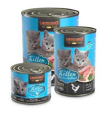 Leonardo Quality Selection Kitten Pollame e Manzo per GATTI | cod. 4002633756145