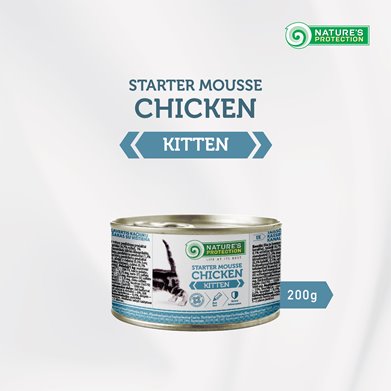 Nature's Protection Starter Mousse Kitten Pollo cod. 4771317455154MA
